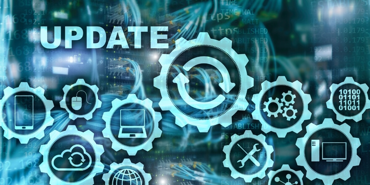 Google algorithm updates 2025: The key changes you need to know 1 Google algorithm system update concept with gears, cloud, mobile and digital tools icons